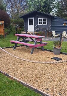 Clonroche Apartment | Delightful Studio Log Cabin , with Sauna