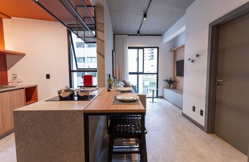 Centro Apartment | Delux studio with balcony in Florianópolis