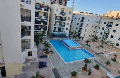 Bugibba Apartment | Deluxe Apartment with pool in the heart of St Pauls Bay
