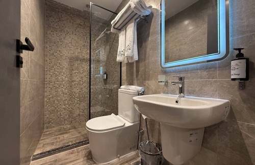 Al Haram Cabin | Deluxe Double or Twin Room with Balcony Mountain View