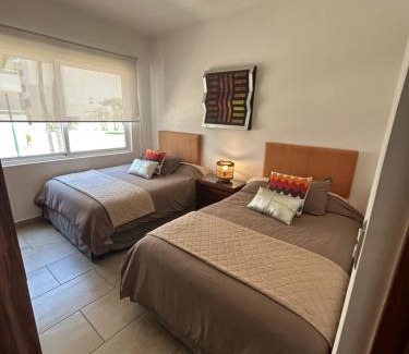 Puente del Mar Apartment | Depa de lujo en Acapulco diamante con club de playa a pie-Precio especial