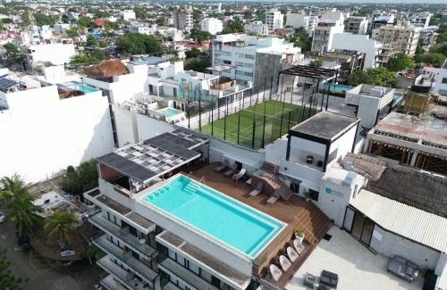 Luis Donaldo Colosio Apartment | Departamento 5ta Av - Cerca de la playa con Rooftop Pool & Cancha de Padel