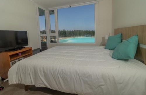 El Tabo Apartment | Departamento con Laguna artificial en Las Cruces