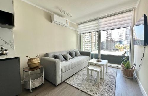 Santiago Apartment | Depto nuevo y acogedor, terraza y estacionamiento