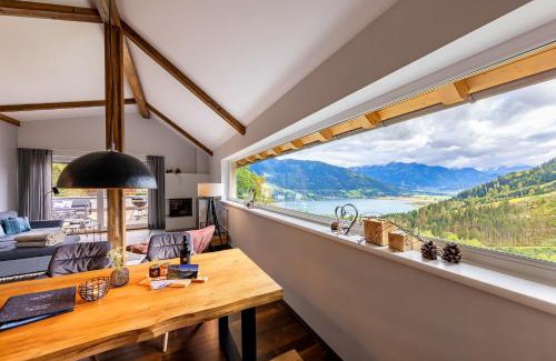 Zell am See Apartment | der Sonnberg Alpinlodges - Apartments mit Seeblick, privater Sauna und Self Check-In