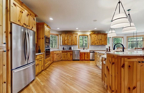 Black Butte Ranch House | Deschutes Forest views with game room, pools, hot tub, & on-site golf