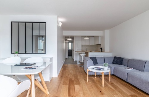 Biarritz Apartment | Design Apartment Biarritz Grande Plage - Residence with Pool