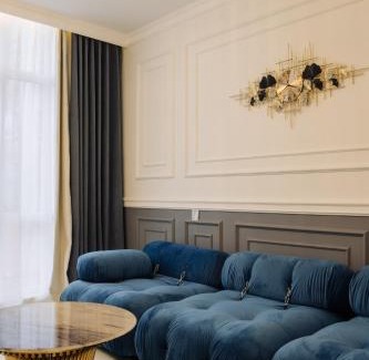 Batumi Apartment | Design Hotel "Mamu Apartment" with kitchen and mountain views