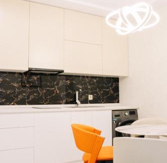Batumi Apartment | Design Hotel "Mamu Apartment" with kitchen and mountain views