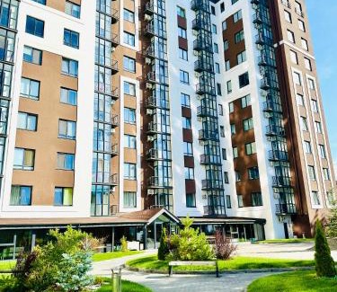 Rivne Apartment | Designer apartments with a coffee machine in the city center