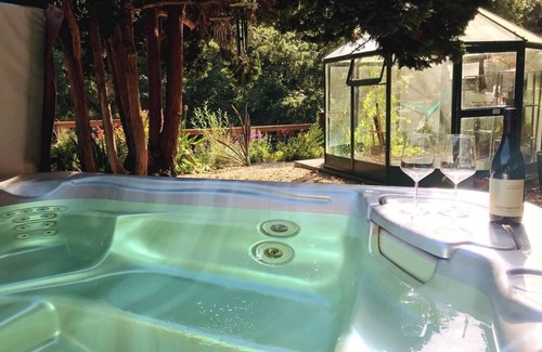 Westside Santa Cruz House | Designer Retreat w/Hot Tub, Huge Backyard Oasis
