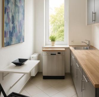 Offenbach am Main Apartment | Designer Wohnung zum Relaxen 15 min Airport und Parkplatz