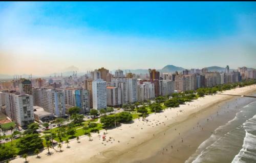 Boqueirao Apartment | Desperte com vista para o mar - luxo e conforto no melhor bairro de Santos