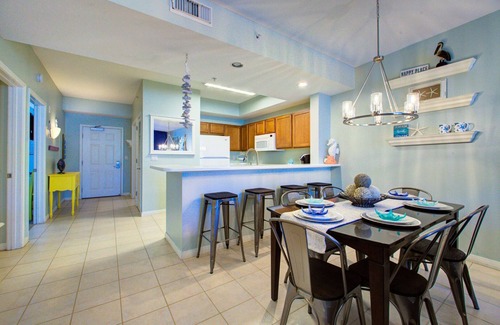 Fort Walton Beach Condo | Destin West Sandpiper L06 ~ Huge Patio W/Tiki Bar and Outdoor Kitchen! Steps to Lazy River