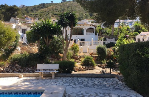 El Portet Villa | Detached 2 Bedroom Villa in El Portet, with large terraces and pool views