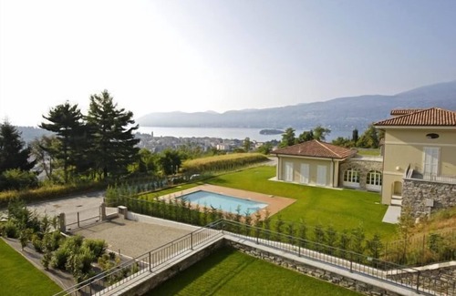 Verbania Villa | Detached and exclusive 8½-room luxury villa with pool and dream lake view