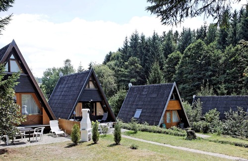 Waldkirchen House | Detached chalet with terrace near a swimming lake