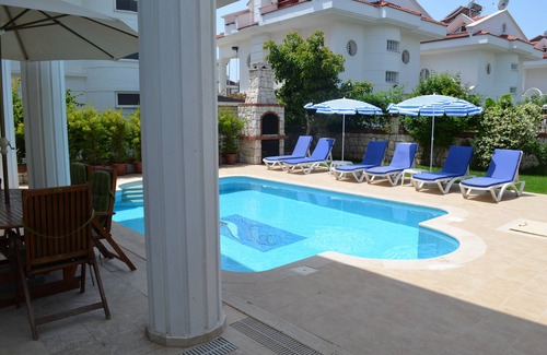Fethiye City Center Villa | Detached Luxury Spacious Villa With Private Pool In Quiet Location