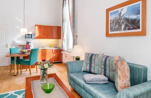 Heringsdorf Apartment | Die Küche Dieses 1-raum Appartements ist gut Ausgestattet und Bietet Neben Einem