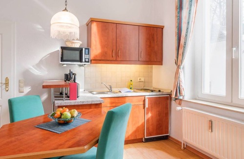 Heringsdorf Apartment | Die Küche Dieses 1-raum Appartements ist gut Ausgestattet und Bietet Neben Einem