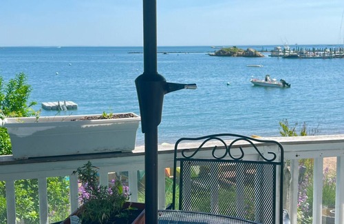 Branford House | Direct Sandy Beachfront Home gorgeous views of Thimble Islands Connecticut views