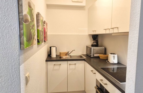 Binz Apartment | Directly on the beach promenade, balcony with sea view - Aparthotel Ostsee FeWo 26