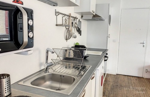Dieppe Apartment | DM20 - Les Arcades vue sur le port