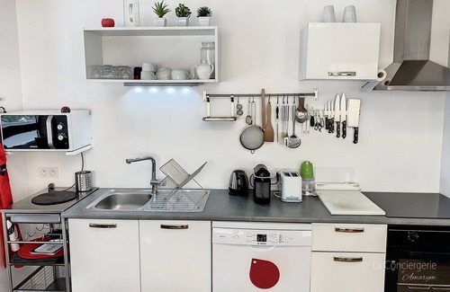Dieppe Apartment | DM20 - Les Arcades vue sur le port