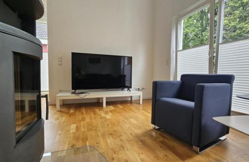 Nordhorn House | Dock 2 - tolles Ferienhaus für bis zu 6 Personen mit Kaminofen und Sauna - Haustiere herzlich willkommen