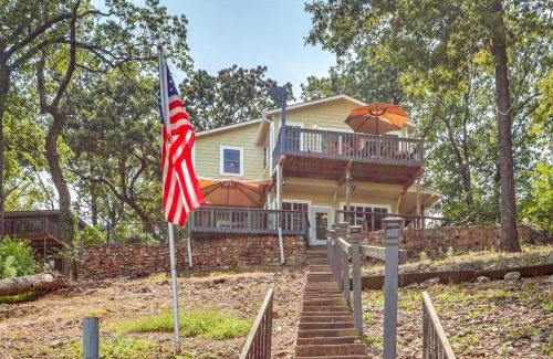 Eucha House | Dock and Views Scenic Group Retreat on Grand Lake!