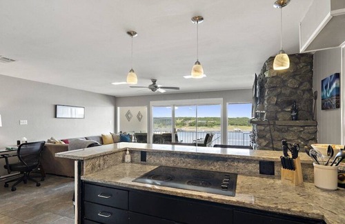 Briarcliff Condo | Dock for swimming & Fishing, pool & hot tub!