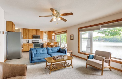 Harrison Cottage | Dock + Views: Scenic Lakefront Escape in Harrison