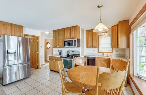 Harrison Cottage | Dock + Views: Scenic Lakefront Escape in Harrison