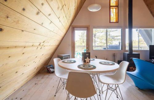 Pine Cove House | Dog Friendly A-frame Hot Tub Nature Views