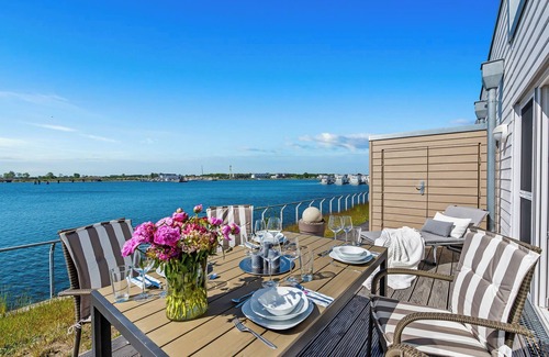 Olpenitz Apartment | Dog-friendly Baltic Sea vacation apartment "KapMar" with south-facing terrace right on the waterfront