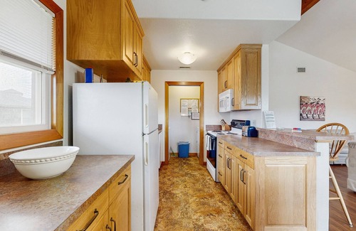 Brigands' Bay House | Dog-friendly, canal-front house with dock, balcony, deck, & central AC
