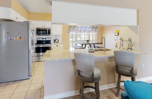 Briargrove House | Dog-friendly hideaway with private pool, lanai, foosball, & washer/dryer