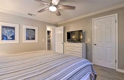 New Smyrna Beach House | Dog Friendly Home by Flagler Avenue! Fenced Yard and Garage! Walk to the Beach!
