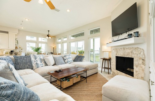 Indian Beach House | Dog Friendly Home w/Elevator, Great Gulf Views & Easy Beach Access