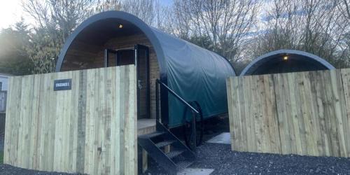Frodsham Hotel | Dog Friendly Stagecoach Glamping Pod with Hot Tub