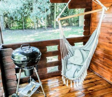 gmina Dobra House | DOM LAS 2-natura, relaks, jacuzzi, akwen Jeziorsko