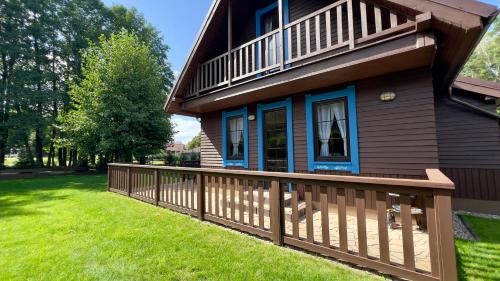 Woryty Ski Chalet | Dom letniskowy ogród jezioro las Warmińsko Mazurskie