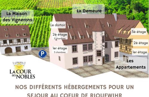 Riquewihr Apartment | Domaine La Cour Des Nobles - Demeure, Maison et Appartements au coeur de Riquewihr