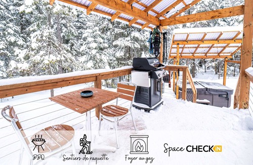 Lac-Superieur Apartment | Dôme The Eider | Spa | BBQ & fireplace