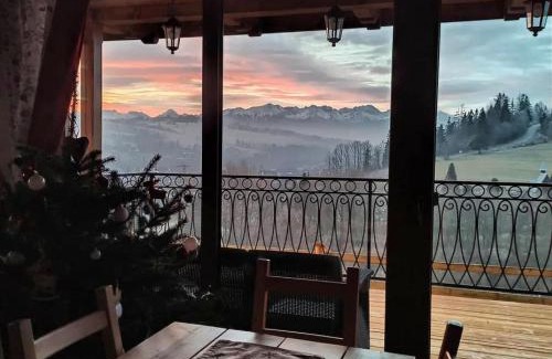 Bialy Dunajec Ski Chalet | Domek na Ubocy z sauną i widokiem
