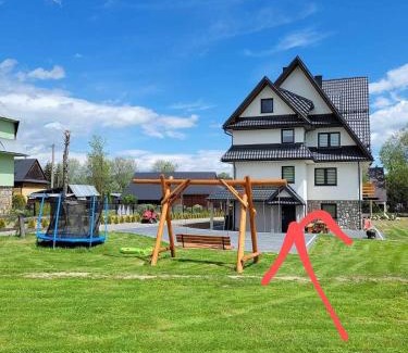 Czarny Dunajec Ski Chalet | Domki i Apartamenty Krupa Ciche z Jacuzzi
