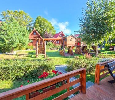Dzwirzyno Cabin | Domki Słoneczko z dostępem do jacuzzi sauny i rowerów