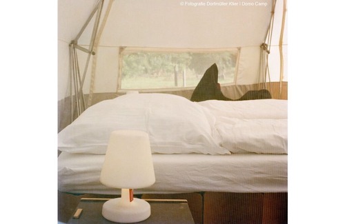 Morsum House | DOMO CAMP SYLT V- DOMO Glamping tent for 5P with Full equiped kitchen