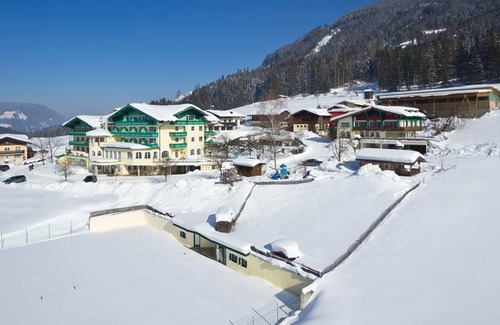Sankt Martin am Tennengebirge House | Doppelzimmer, Dusche, WC, Ost - Wohlfühlhotel Martinerhof