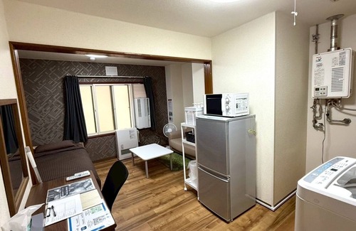 Shiroishi Apartment | Double bedroom 202 3 minutes walk from Kikusui St - 202 Ishima Heights/Sapporo Hokkaidō